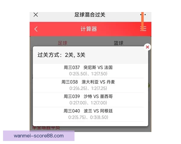 世界杯胜负分析与竞猜技巧全面解析助你预测准确率提升